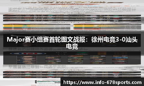 Major赛小组赛首轮图文战报：徐州电竞3-0汕头电竞