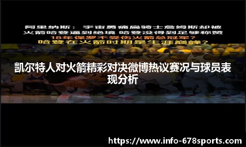 凯尔特人对火箭精彩对决微博热议赛况与球员表现分析